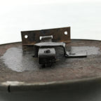 Antique Japanese Iron Metal Tansu Chest Drawer Lock Furniture Hardware JK839