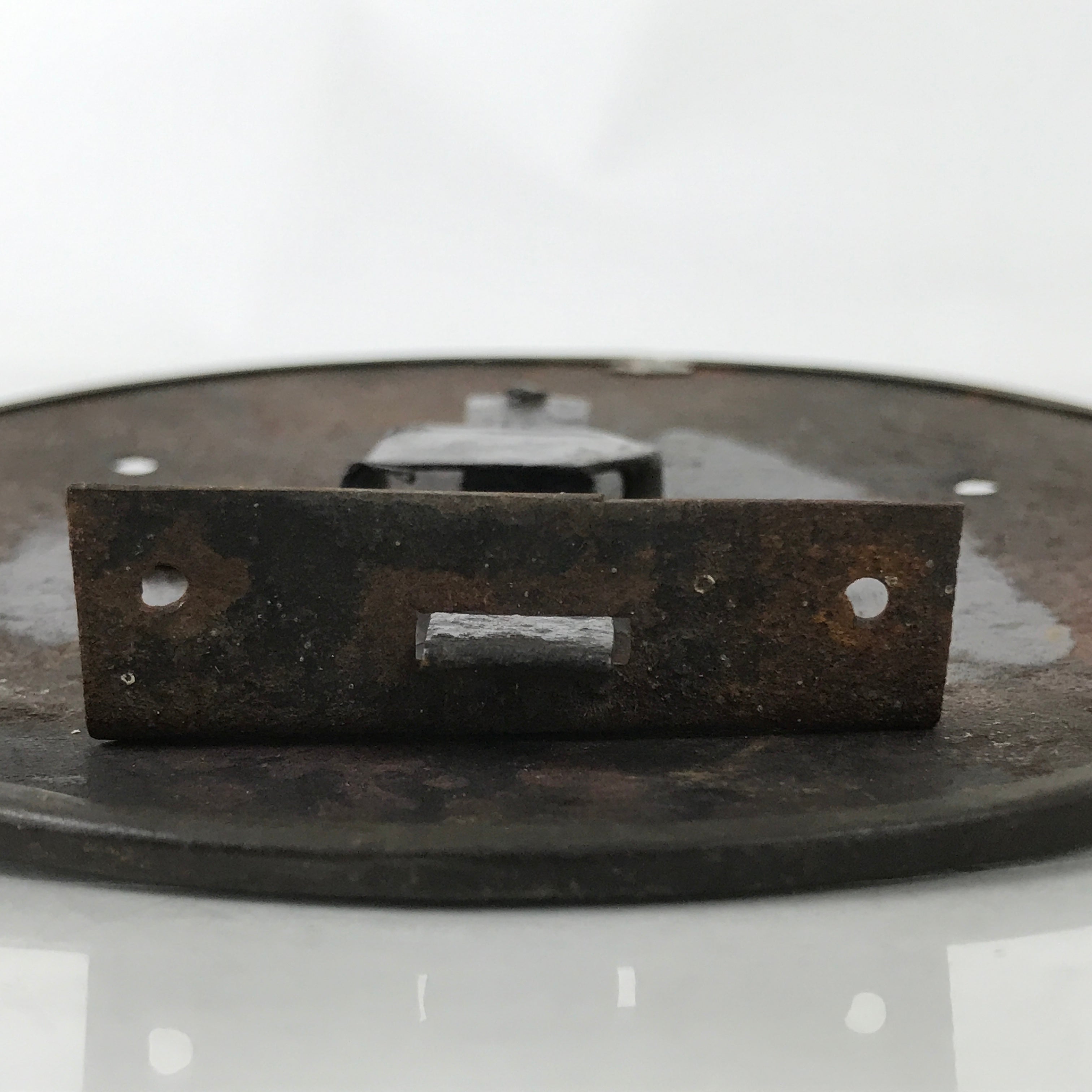 Antique Japanese Iron Metal Tansu Chest Drawer Lock Furniture Hardware JK839