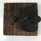 Antique Japanese Iron Metal Tansu Chest Drawer Lock Furniture Hardware JK840
