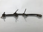 Antique Japanese Iron Tansu Chest Handle Drawer Furniture Hardware 3pc JK828