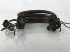 Antique Japanese Iron Tansu Chest Handle Drawer Furniture Hardware 4pc JK830