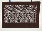 Antique Japanese Ise Katagami Paper Kimono Stencil Abstract Rippled Water A687