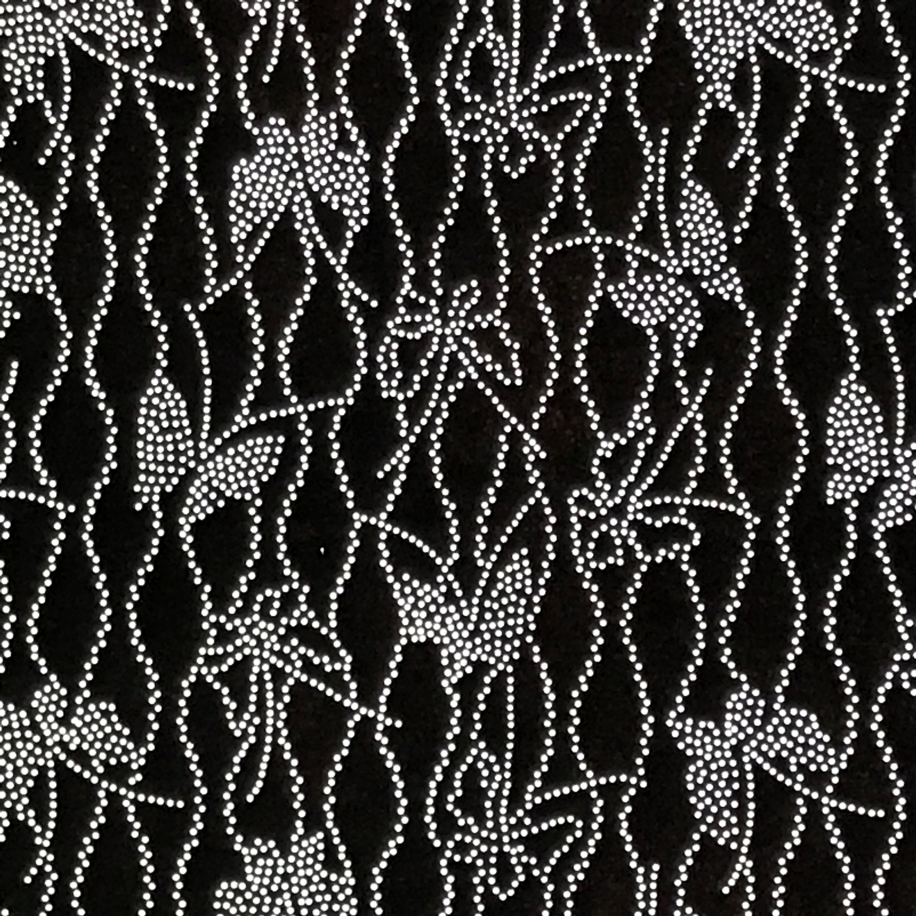 Antique Japanese Ise Katagami Paper Kimono Stencil Butterflies Tatewaku A850