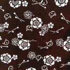Antique Japanese Ise Katagami Paper Kimono Stencil Camellia Tsubaki Design A738