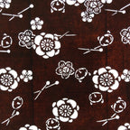 Antique Japanese Ise Katagami Paper Kimono Stencil Camellia Tsubaki Design A738