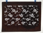 Antique Japanese Ise Katagami Paper Kimono Stencil Camellia Tsubaki Design A738