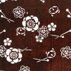 Antique Japanese Ise Katagami Paper Kimono Stencil Camellia Tsubaki Design A738