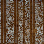 Antique Japanese Ise Katagami Paper Kimono Stencil Carnations Nadeshiko A706