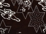 Antique Japanese Ise Katagami Paper Kimono Stencil Cherry Blossom Butterfly A847