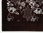 Antique Japanese Ise Katagami Paper Kimono Stencil Cherry Blossom Butterfly A847
