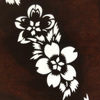 Antique Japanese Ise Katagami Paper Kimono Stencil Cherry Blossom Flowers A724