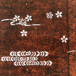 Antique Japanese Ise Katagami Paper Kimono Stencil Cherry Blossom Kanzemizu A723