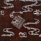Antique Japanese Ise Katagami Paper Kimono Stencil Chidori Birds Kikyo A743