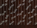 Antique Japanese Ise Katagami Paper Kimono Stencil Chidori Plover Birds A867