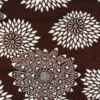Antique Japanese Ise Katagami Paper Kimono Stencil Chrysanthemum Design A699