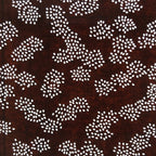 Antique Japanese Ise Katagami Paper Kimono Stencil Chrysanthemum Design A718