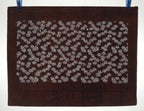 Antique Japanese Ise Katagami Paper Kimono Stencil Chrysanthemum Design A718