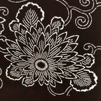 Antique Japanese Ise Katagami Paper Kimono Stencil Chrysanthemum Kiku A728