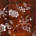 Antique Japanese Ise Katagami Paper Kimono Stencil Chrysanthemum Kiku A741
