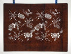 Antique Japanese Ise Katagami Paper Kimono Stencil Chrysanthemum Kiku A741