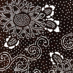 Antique Japanese Ise Katagami Paper Kimono Stencil Chrysanthemum Kiku A744