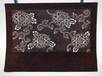 Antique Japanese Ise Katagami Paper Kimono Stencil Chrysanthemum Kiku A744