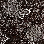 Antique Japanese Ise Katagami Paper Kimono Stencil Chrysanthemum Kiku A744