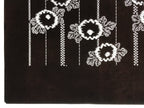 Antique Japanese Ise Katagami Paper Kimono Stencil Chrysanthemum Kiku Leaf A864