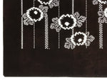 Antique Japanese Ise Katagami Paper Kimono Stencil Chrysanthemum Kiku Leaf A864