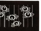 Antique Japanese Ise Katagami Paper Kimono Stencil Chrysanthemum Kiku Leaf A864