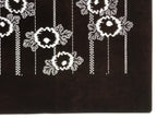 Antique Japanese Ise Katagami Paper Kimono Stencil Chrysanthemum Kiku Leaf A864