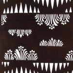 Antique Japanese Ise Katagami Paper Kimono Stencil Daffodil Suisen Pattern A740