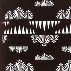 Antique Japanese Ise Katagami Paper Kimono Stencil Daffodil Suisen Pattern A740