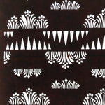 Antique Japanese Ise Katagami Paper Kimono Stencil Daffodil Suisen Pattern A740