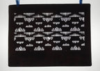 Antique Japanese Ise Katagami Paper Kimono Stencil Daffodil Suisen Pattern A740