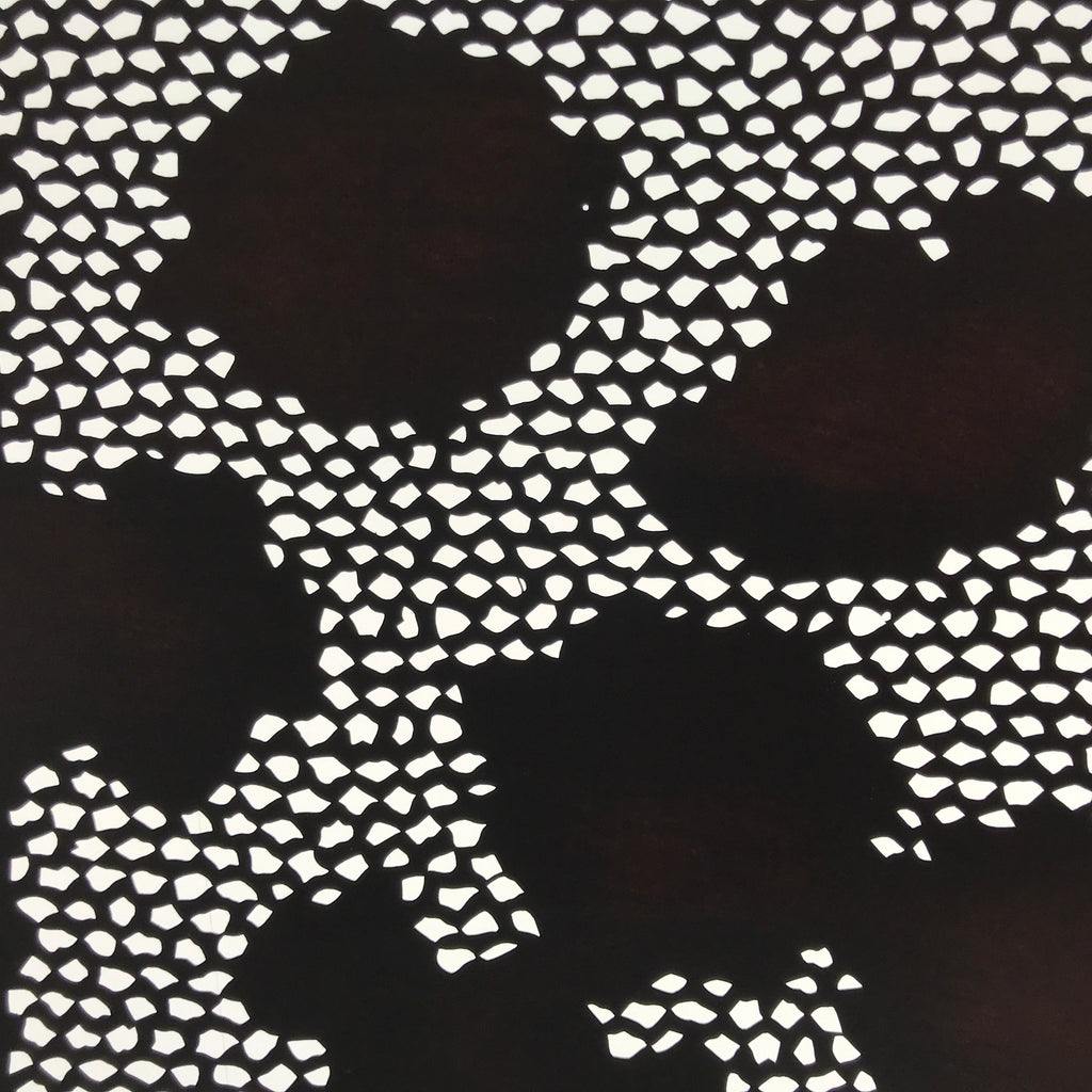Antique Japanese Ise Katagami Paper Kimono Stencil Geometric Background A702