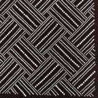 Antique Japanese Ise Katagami Paper Kimono Stencil Higaki Weave Pattern A692