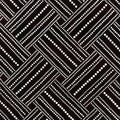 Antique Japanese Ise Katagami Paper Kimono Stencil Higaki Weave Pattern A692