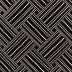 Antique Japanese Ise Katagami Paper Kimono Stencil Higaki Weave Pattern A692