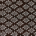 Antique Japanese Ise Katagami Paper Kimono Stencil Hishi Floral Pattern A678