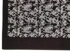 Antique Japanese Ise Katagami Paper Kimono Stencil Hishi Water Plant Design A848