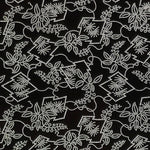 Antique Japanese Ise Katagami Paper Kimono Stencil Hishi Water Plant Design A848