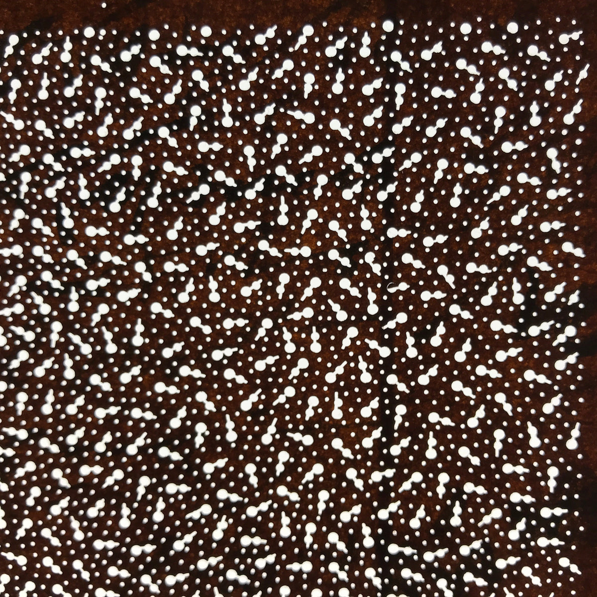 Antique Japanese Ise Katagami Paper Kimono Stencil Hyotan Gourd Pattern A715