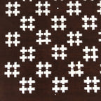 Antique Japanese Ise Katagami Paper Kimono Stencil Igeta Hash Mark Pattern A693
