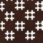 Antique Japanese Ise Katagami Paper Kimono Stencil Igeta Hash Mark Pattern A693