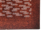 Antique Japanese Ise Katagami Paper Kimono Stencil Kanzemizu Swirling Water A750