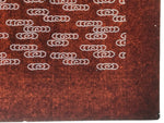 Antique Japanese Ise Katagami Paper Kimono Stencil Kanzemizu Swirling Water A750