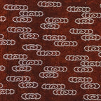 Antique Japanese Ise Katagami Paper Kimono Stencil Kanzemizu Swirling Water A750