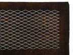 Antique Japanese Ise Katagami Paper Kimono Stencil Katazome Diamond Grid A868