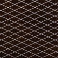 Antique Japanese Ise Katagami Paper Kimono Stencil Katazome Diamond Grid A868